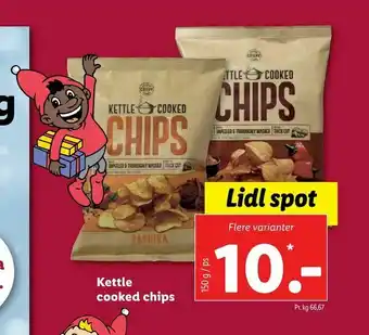 Let-Køb Kettle cooked chips tilbud