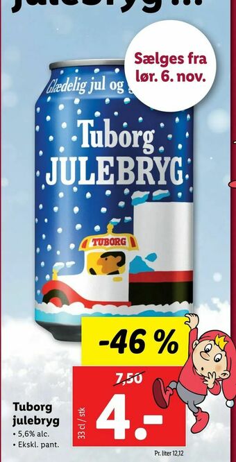 Let-Køb Tuborg julebryg tilbud