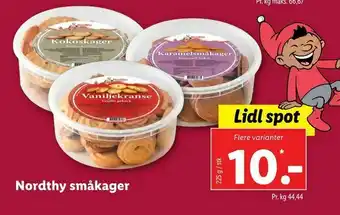Let-Køb Nordthy småkager tilbud