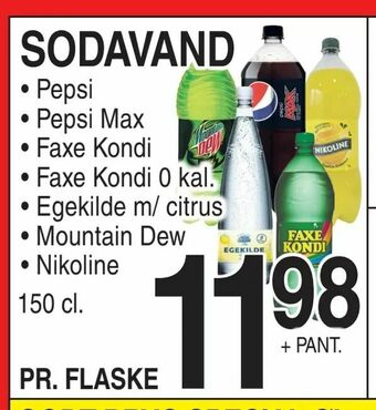ABC Lavpris Sodavand tilbud