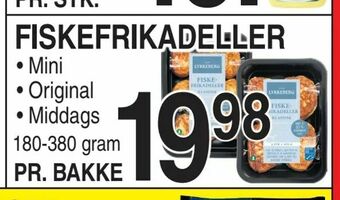 ABC Lavpris Fiskefrikadeller tilbud