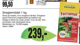 Harald Nyborg Sneglemiddel 1 kg tilbud