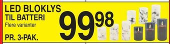 ABC Lavpris Led bloklys tilbud