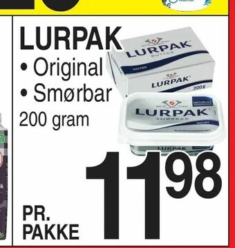 ABC Lavpris Lurpak tilbud