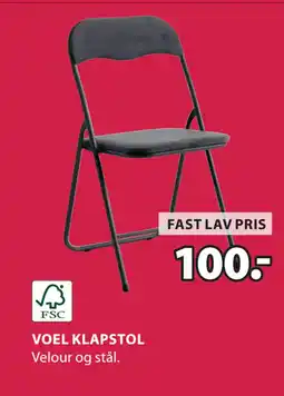 VOEL KLAPSTOL