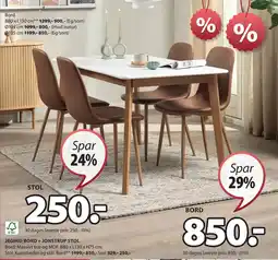 JYSK JONSTRUP STOL tilbud