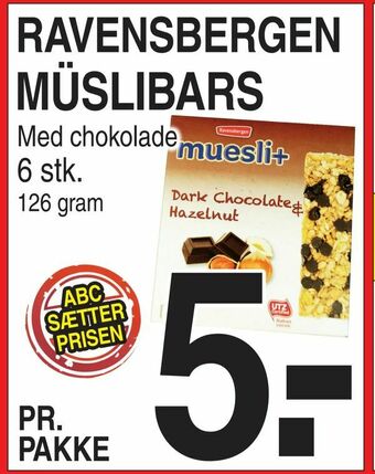 Ravensbergen müslibars