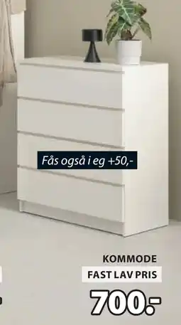 JYSK LIMFJORDEN KOMMODE tilbud