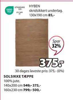 SOLSIKKE TÆPPE