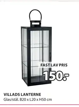 JYSK VILLADS LANTERNE tilbud