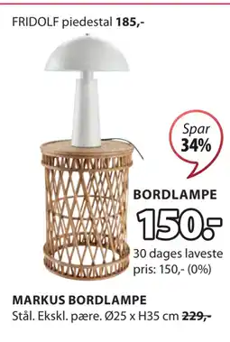MARKUS BORDLAMPE