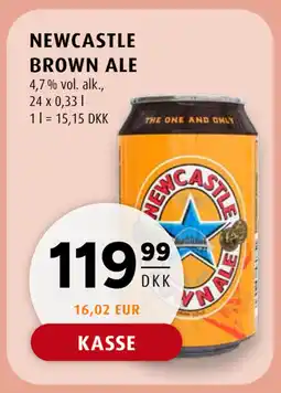 Scandinavian Park NEWCASTLE BROWN ALE tilbud