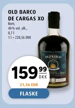 Scandinavian Park OLD BARCO DE CARGAS XO tilbud