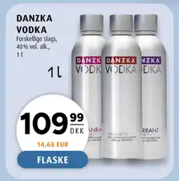 Scandinavian Park DANZKA VODKA tilbud