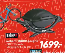 Bilka Weber Q1000 gasgrill tilbud