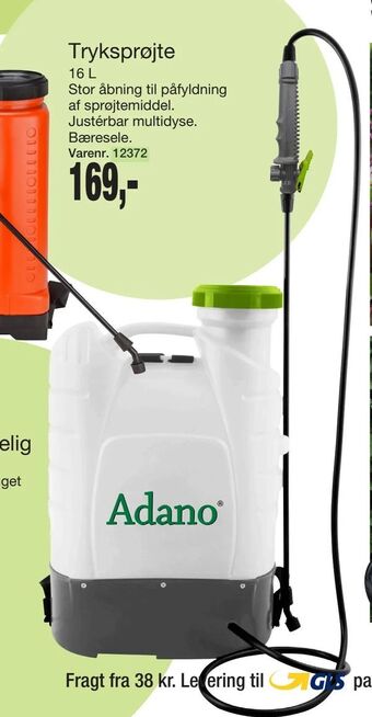 Harald Nyborg Rygsprøjte genopladelig tilbud