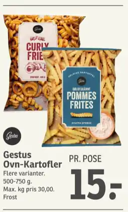 Pommes Frites Bølgeskårne