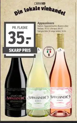 SPAR Italiensk Rosévin tilbud