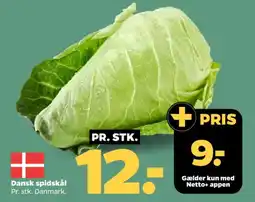 Netto Spidskål tilbud