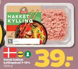 Netto Hakket kylling 7-10% tilbud