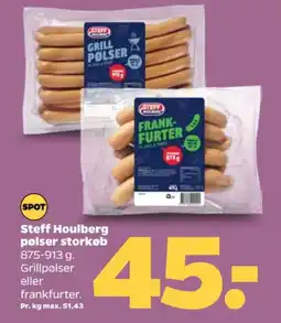 Netto Grillpølser tilbud