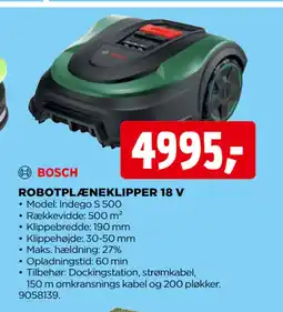 jem & fix ROBOTPLÆNEKLIPPER 18 V tilbud