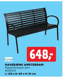 jem & fix HAVEBÆNK AMSTERDAM tilbud
