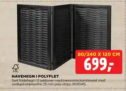 jem & fix HAVEHEGN I POLYFLET tilbud