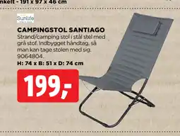 jem & fix CAMPINGSTOL SANTIAGO tilbud
