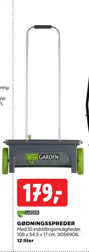 jem & fix GØDNINGSSPREDER tilbud