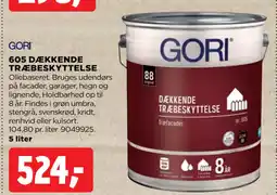 jem & fix 605 DÆKKENDE TRÆBESKYTTELSE tilbud