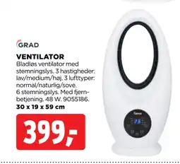 jem & fix VENTILATOR tilbud