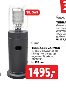 jem & fix TERRASSEVARMER tilbud