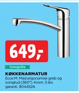jem & fix KØKKENARMATUR tilbud
