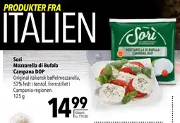 Citti Sori Mozzarella di Bufala Campana DOP tilbud