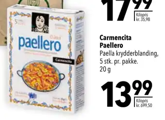 Citti Carmencita Paellero tilbud