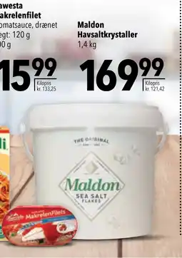Citti Maldon Havsaltkrystaller tilbud