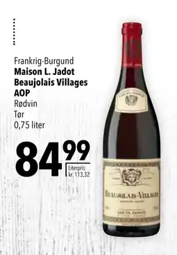 Citti Maison L. Jadot Beaujolais Villages AOP tilbud