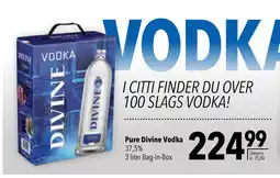 Citti Pure Divine Vodka tilbud
