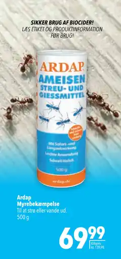 Citti Ardap Myrebekæmpelse tilbud