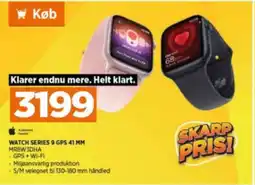 Power WATCH SERIES 9 GPS 41 MM MRBW3DHA tilbud
