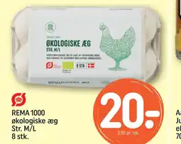 REMA 1000 Økologiske æg M/L tilbud