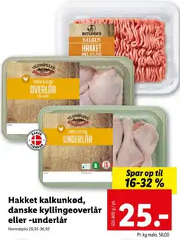 Lidl Kyllingeunderlår tilbud