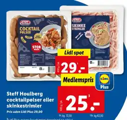 Lidl Cocktailpølser tilbud