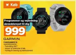 Power GARMIN. FORERUNNER 55 GAR0100256210 tilbud