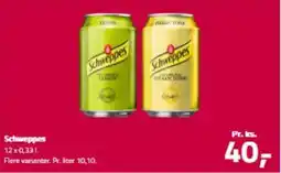 Fleggaard Schweppes tilbud