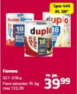 Fleggaard Ferrero tilbud