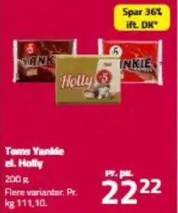 Fleggaard Toms Yankie el. Holly tilbud