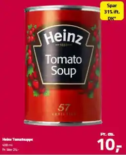 Fleggaard Heinz Tomatsuppe tilbud