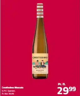 Fleggaard Crestissimo Moscato tilbud